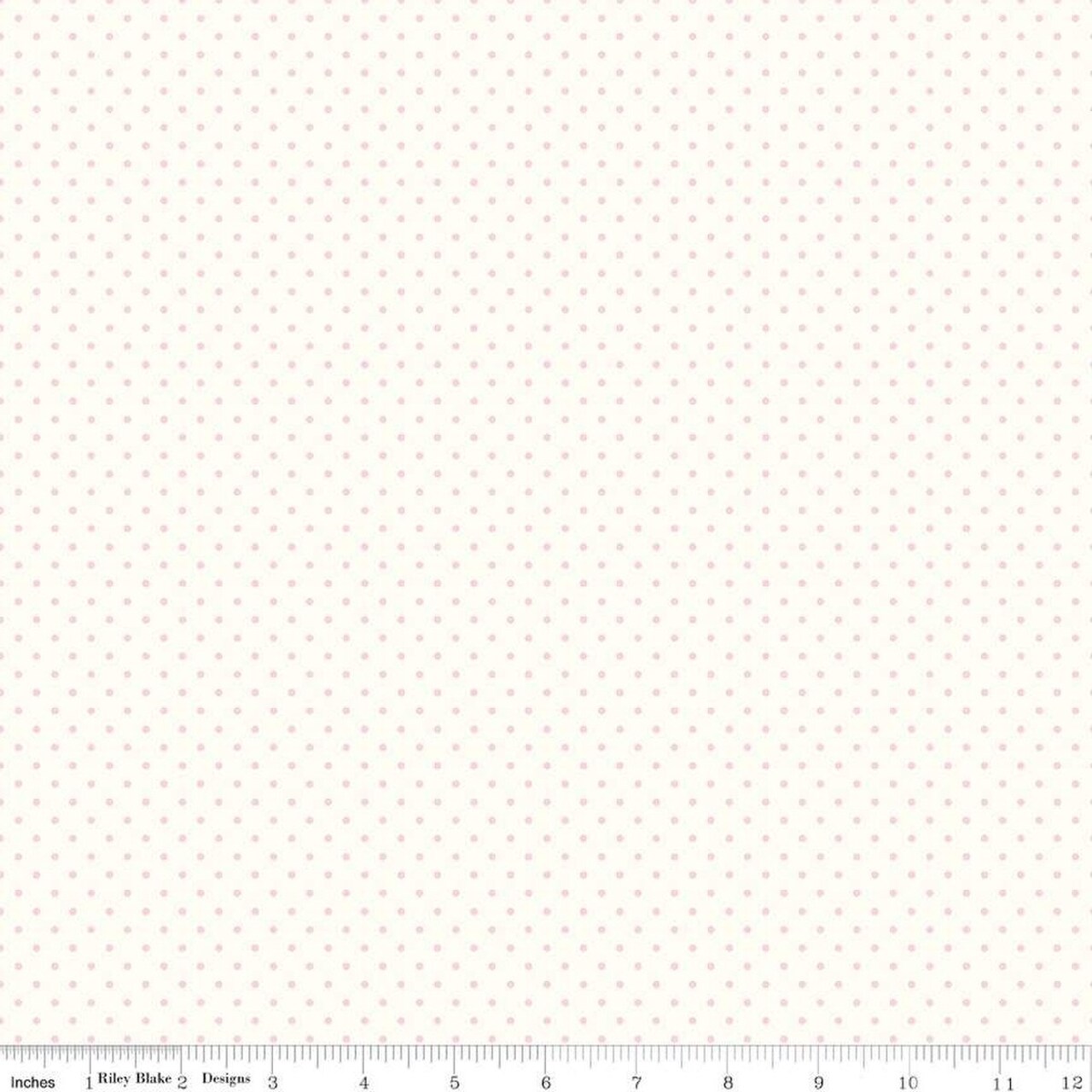 Fabric Riley Blake Basics Baby Pink La Creme Swiss Dot by the Quarter Yard C600-75-BABYPINK